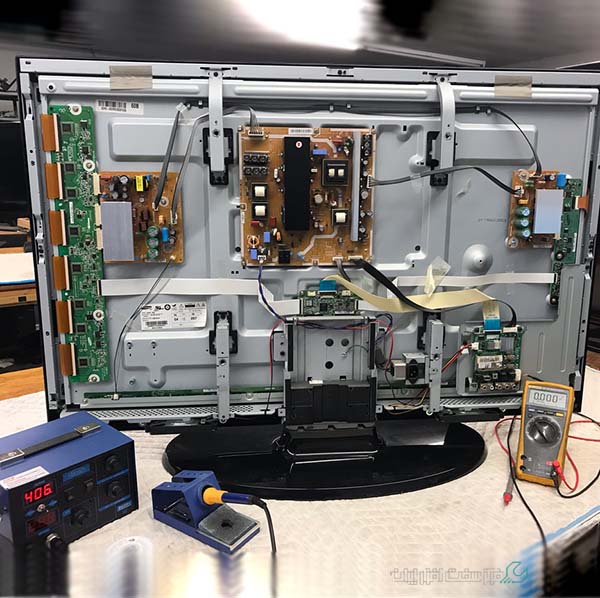 تعمیر تلویزیون دوو مشکل برد تلویزیون